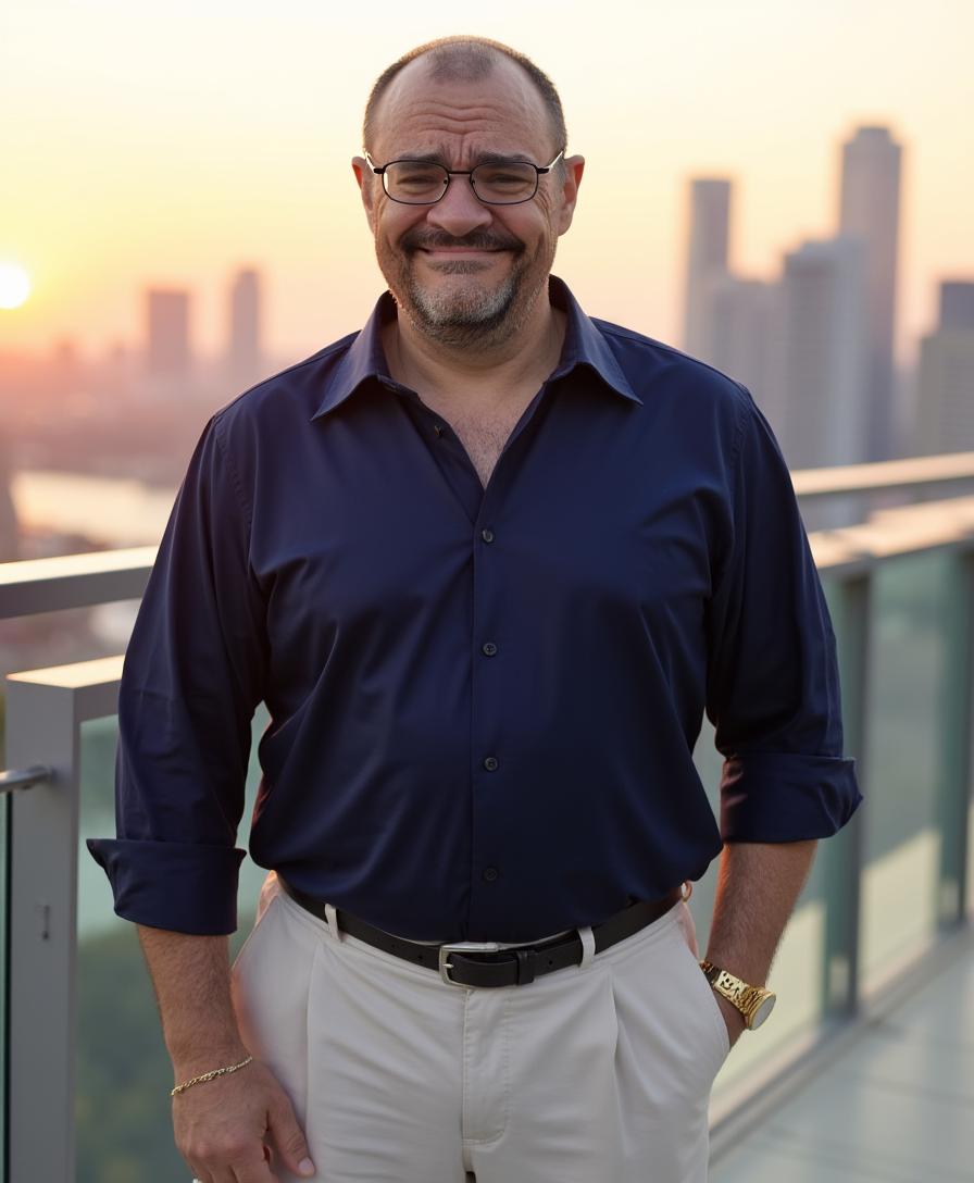 Editorial portrait of the Rankings & Retainers host